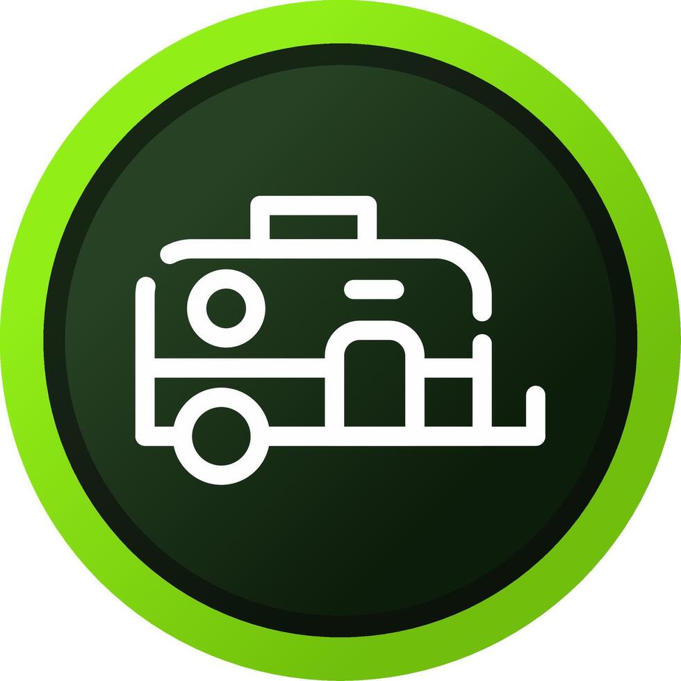 Caravan Creative Icon Design vector