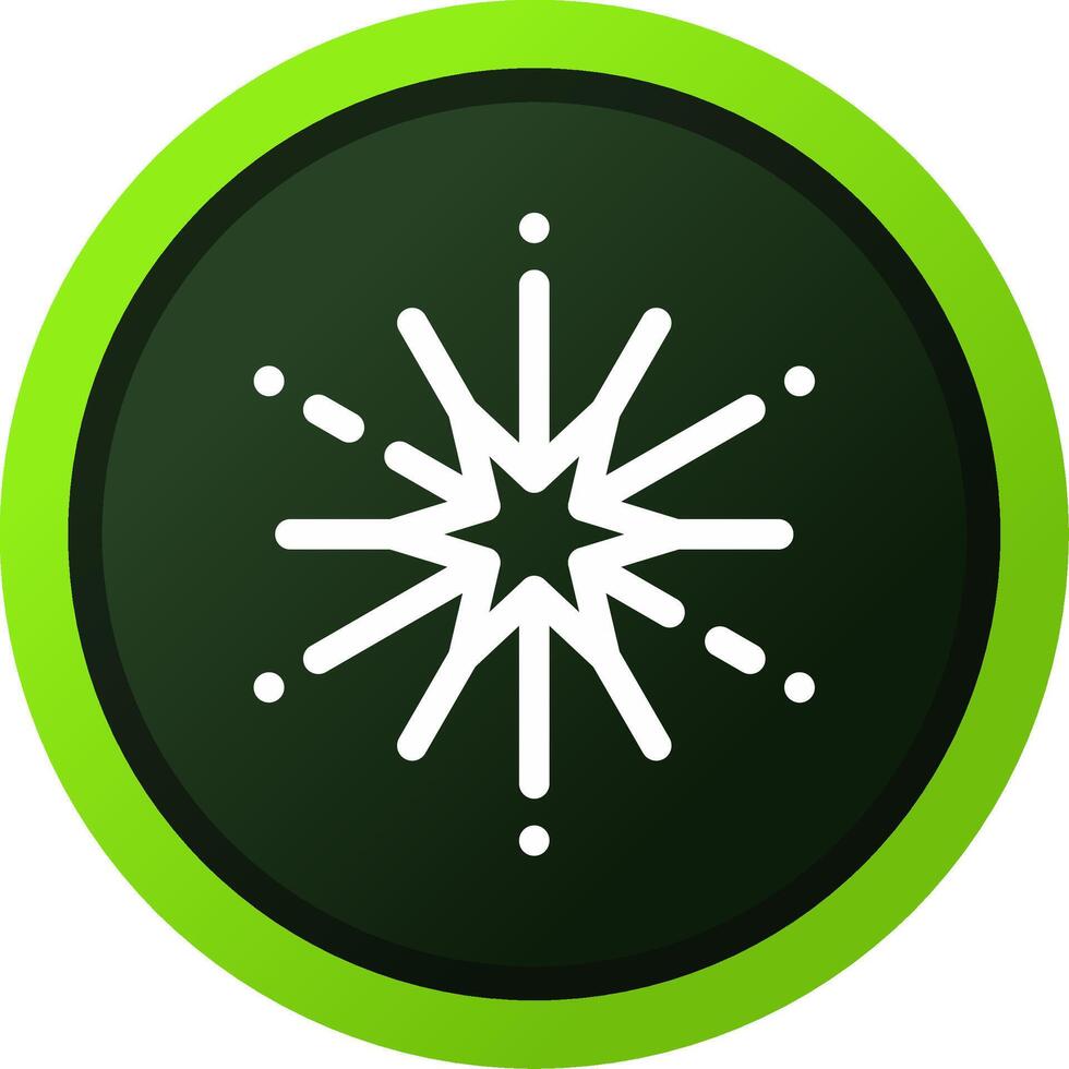 Star Creative Icon Design vector