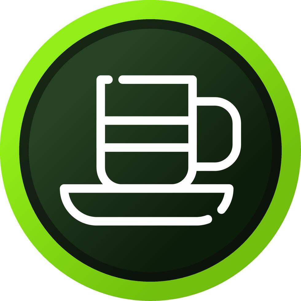 Tea Cup Creative Icon Design vector