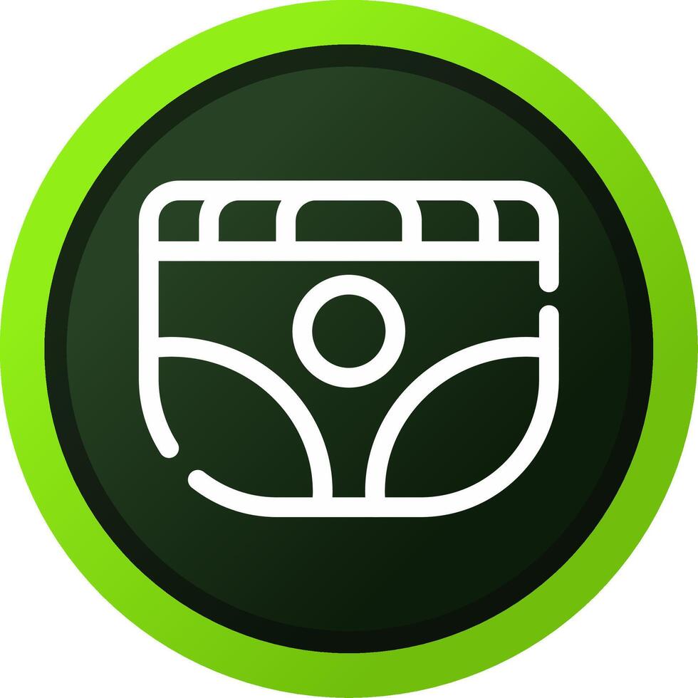 Diaper Creative Icon Design vector
