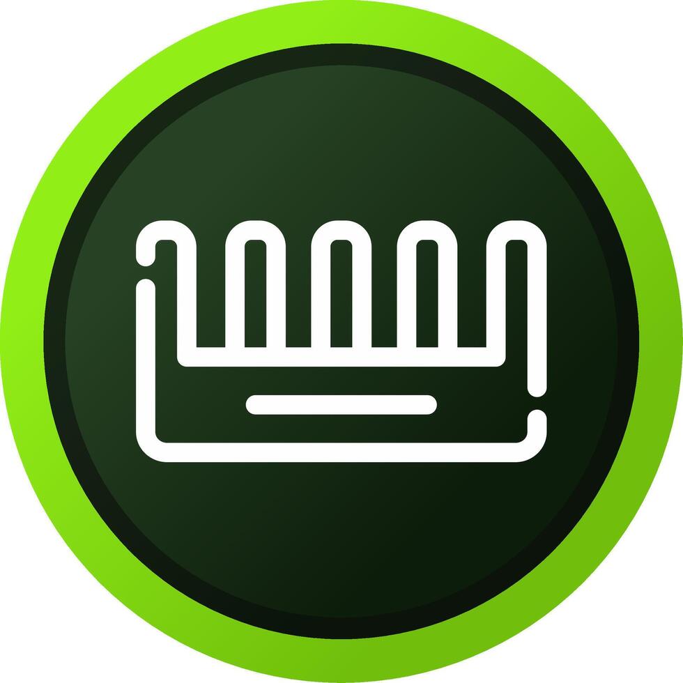 Comb Creative Icon Design vector