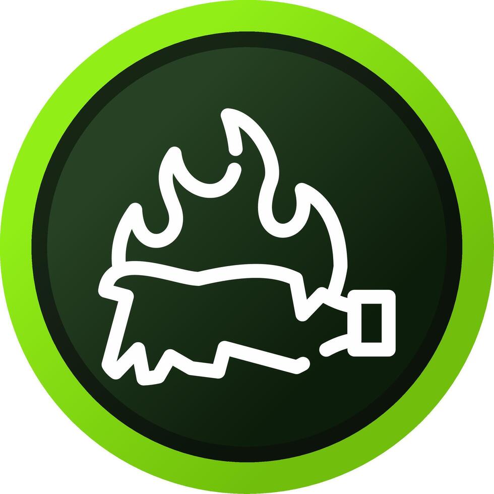 Burn Creative Icon Design vector