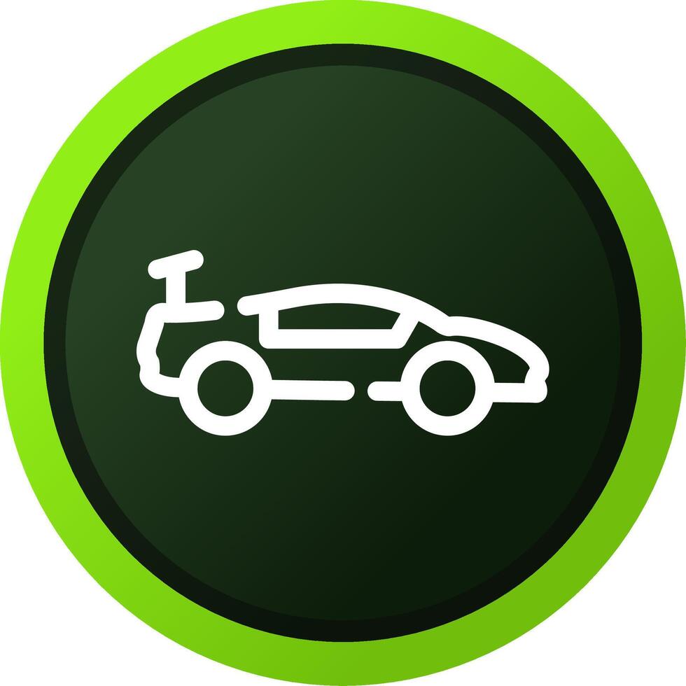 diseño de icono creativo de super coche vector