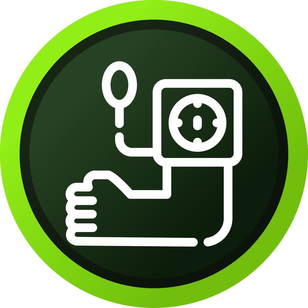 Blood Pressure Creative Icon Design vector