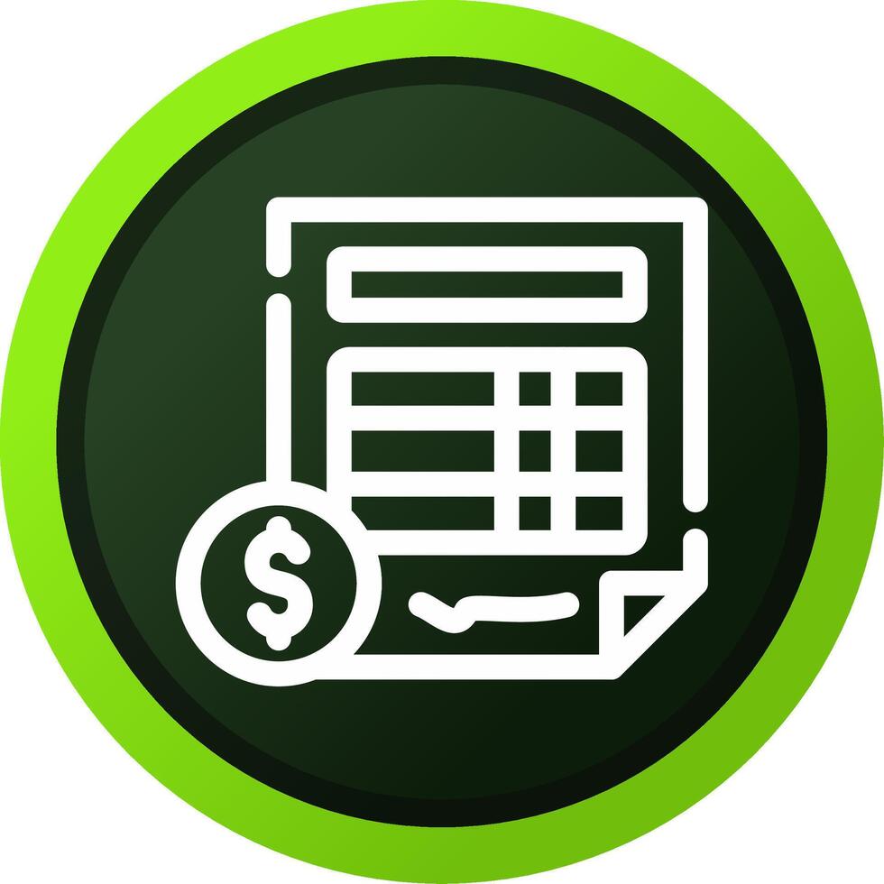 Invoice Creative Icon Design vector
