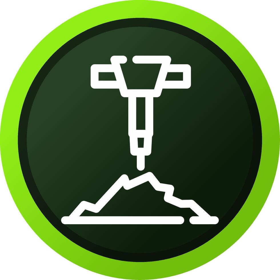 Drill Creative Icon Design vector