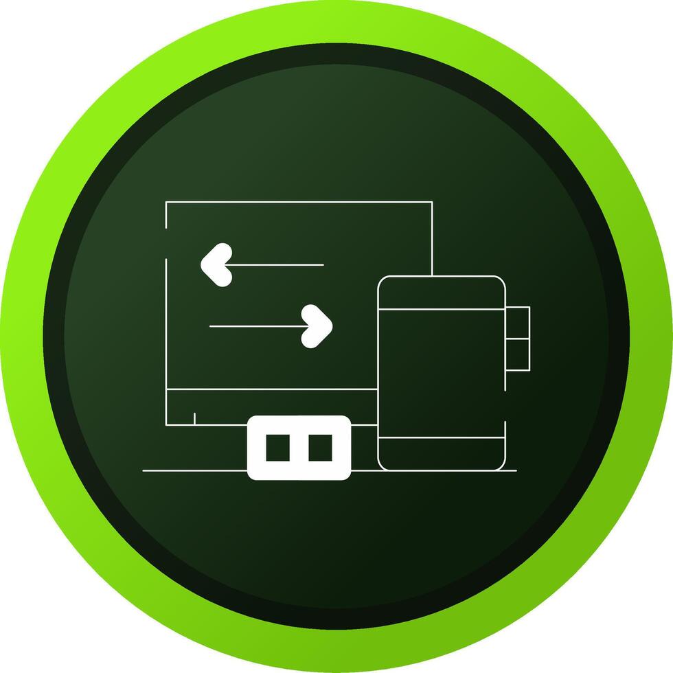 Digital Platform Creative Icon Design vector
