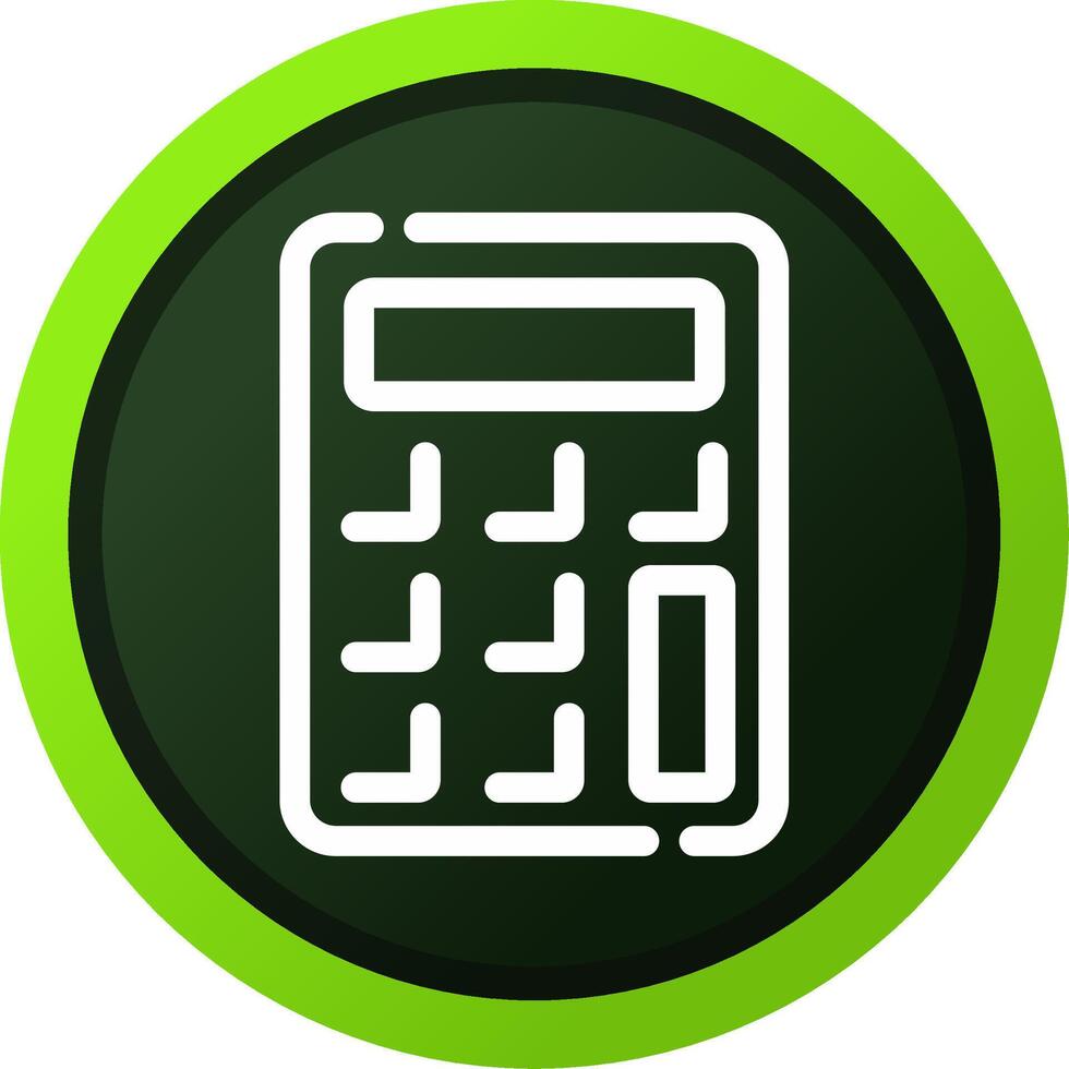 Calculator Creative Icon Design vector