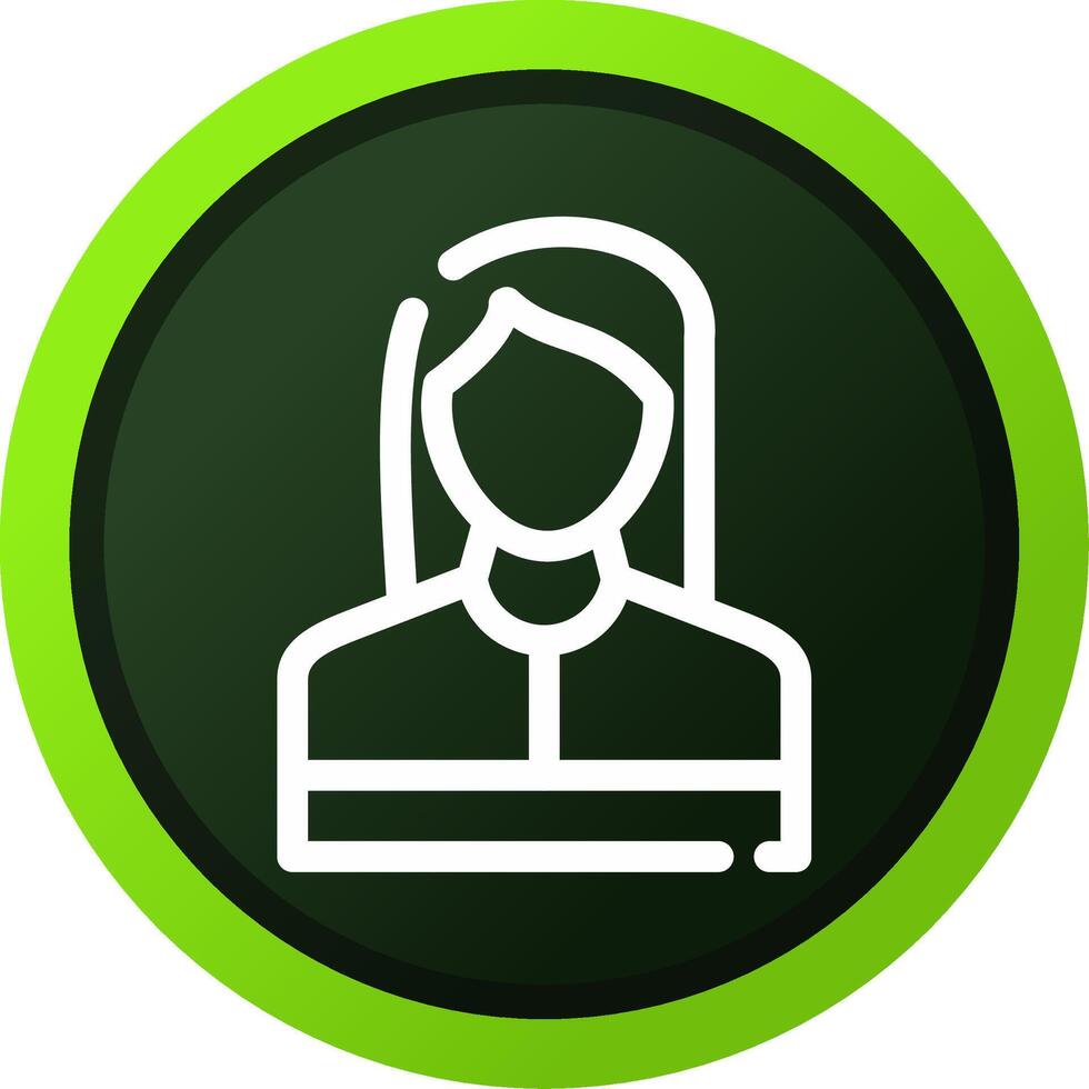 diseño de icono creativo de secretaria vector