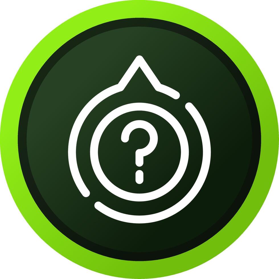 Question Creative Icon Design vector