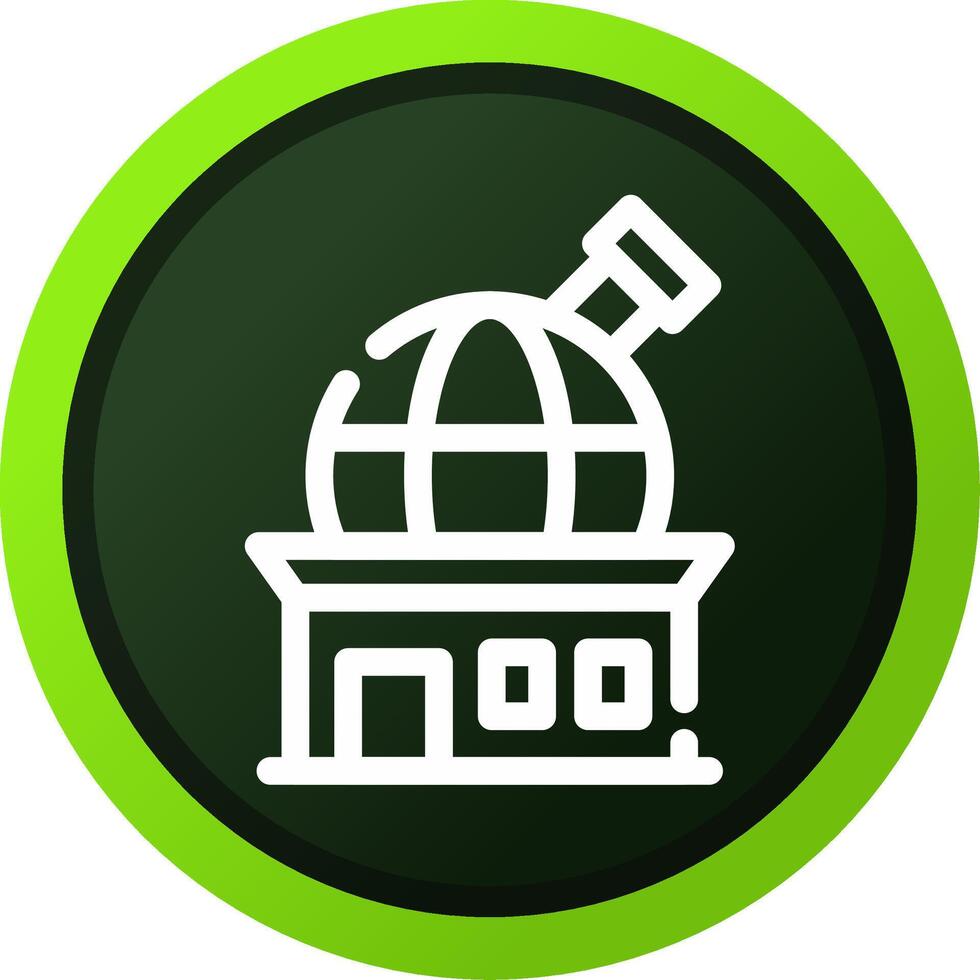 Observatory Creative Icon Design vector