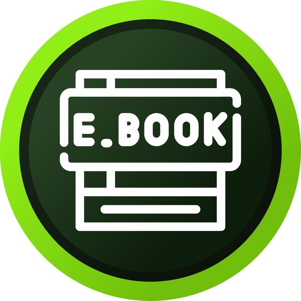 Ebooks Creative Icon Design vector