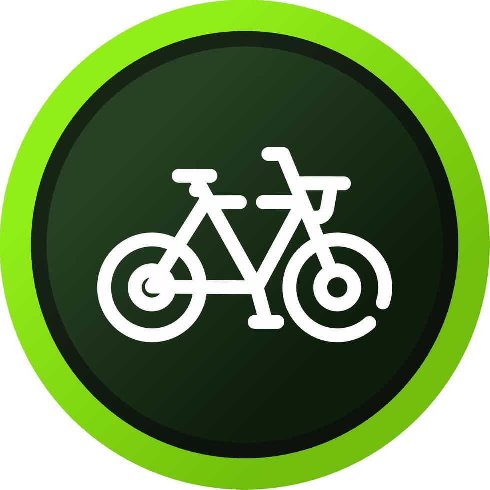 diseño de icono creativo de bicicleta vector