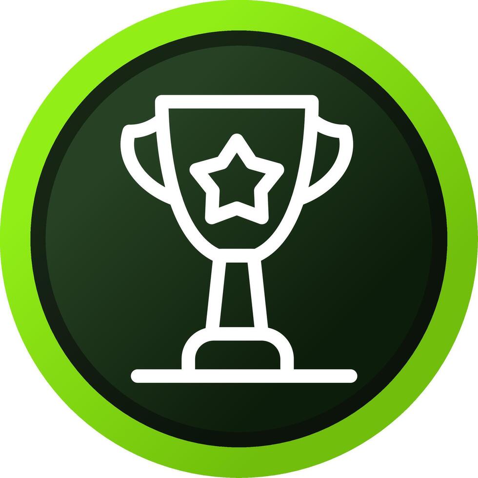 Trophy Creative Icon Design vector