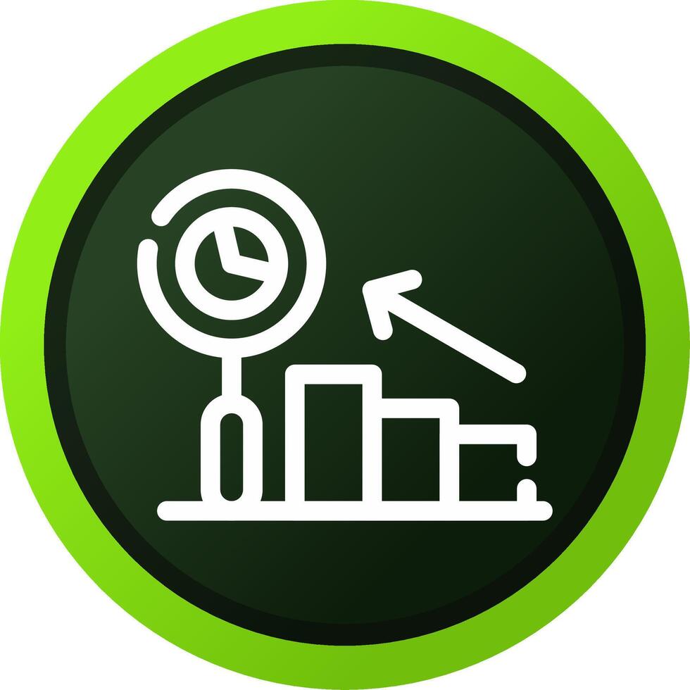 Predictive Analytics Creative Icon Design vector