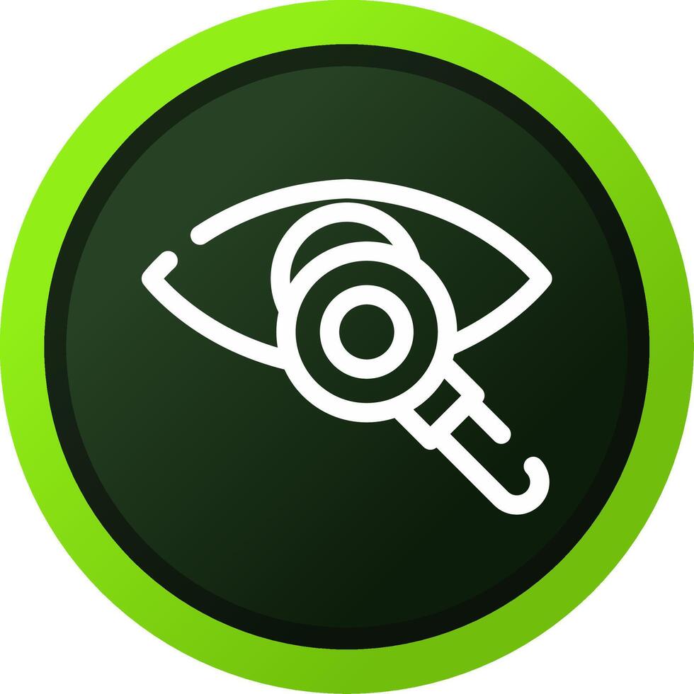 Eye Test Creative Icon Design vector