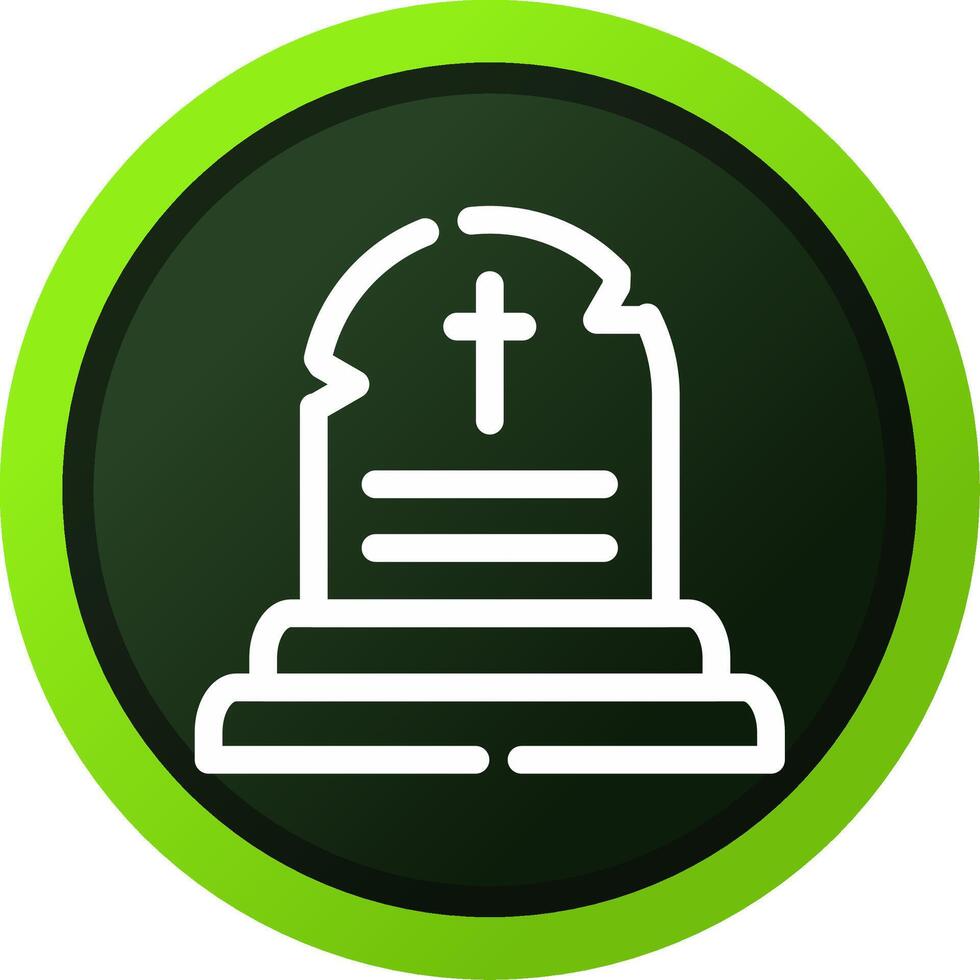 Tomb Creative Icon Design vector