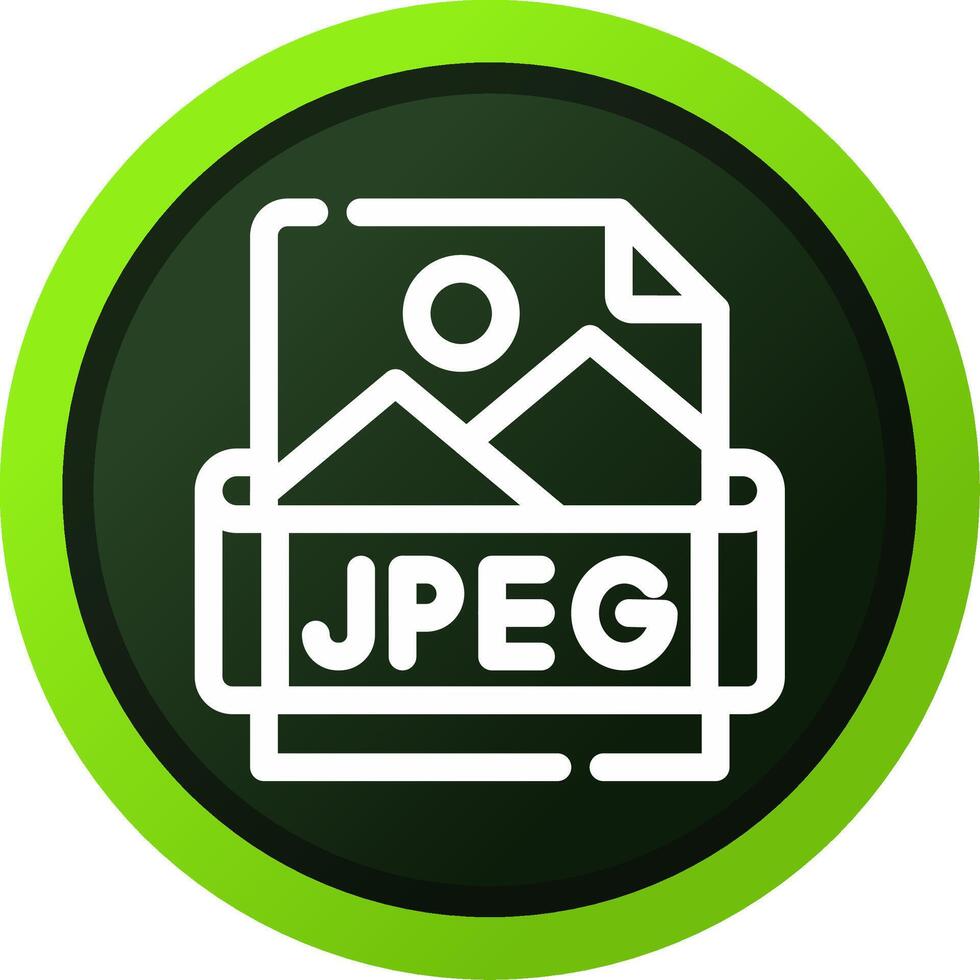 Jpeg Creative Icon Design vector