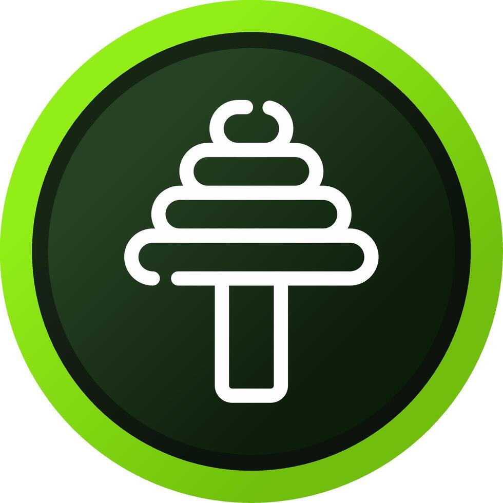 Edge Step Drill Creative Icon Design vector