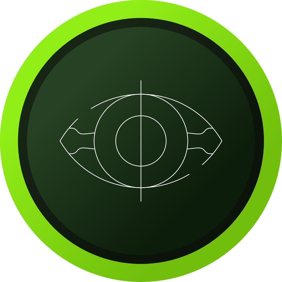 Color Blindness Creative Icon Design vector