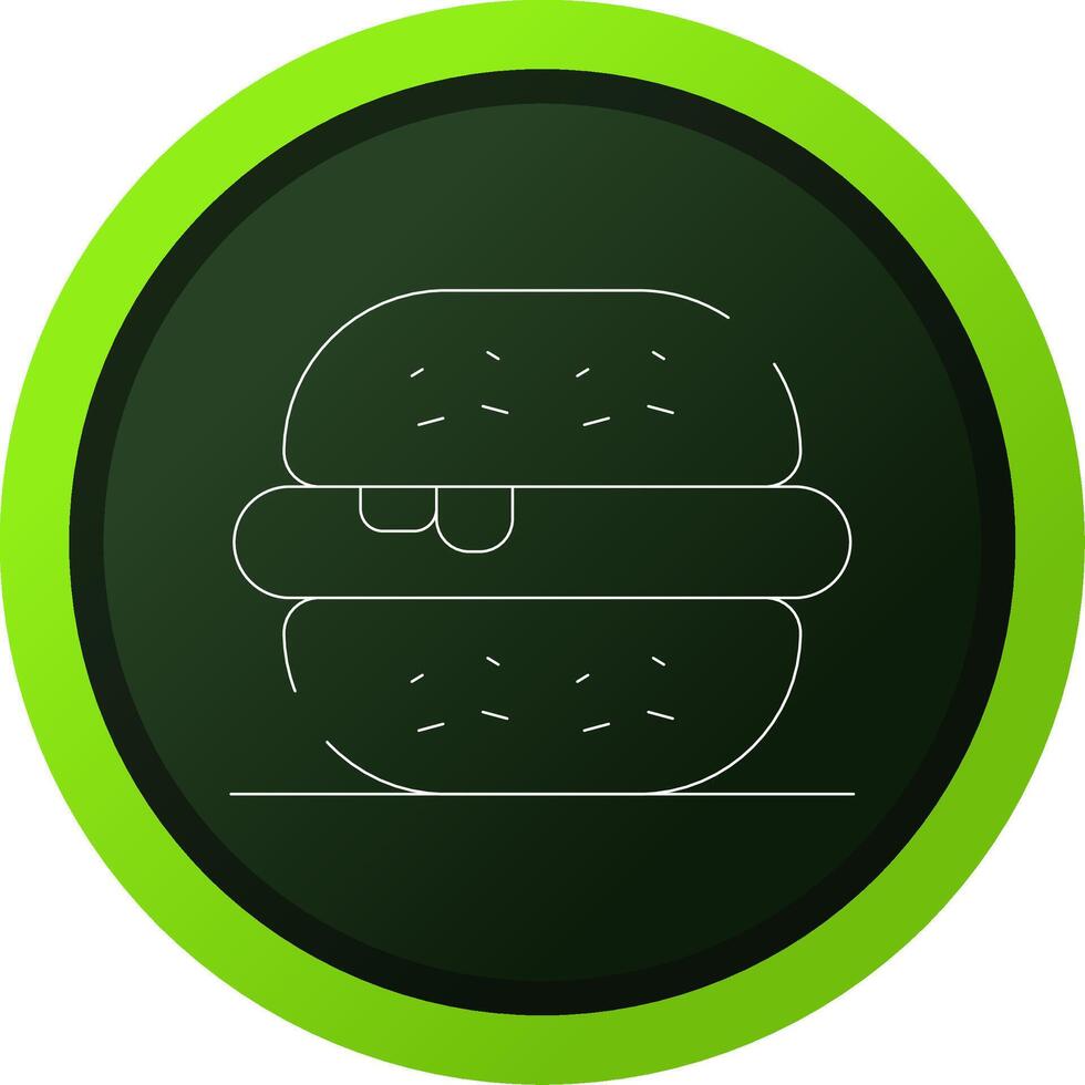 Burger Creative Icon Design vector