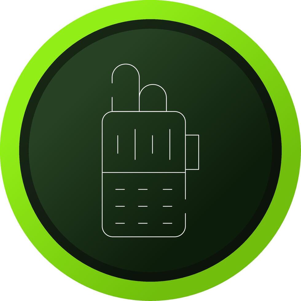 Walkie Talkie Creative Icon Design vector