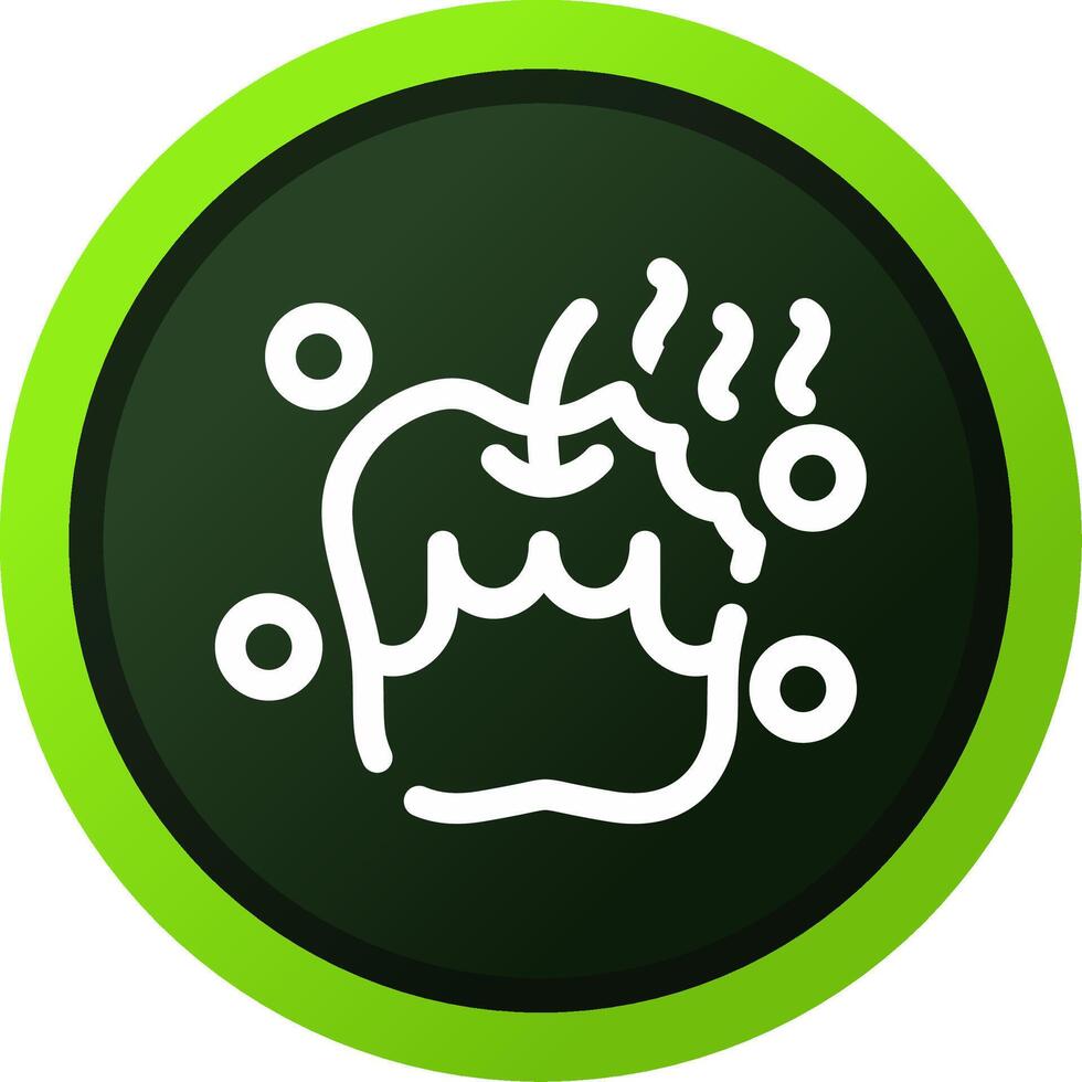 Rotten Creative Icon Design vector