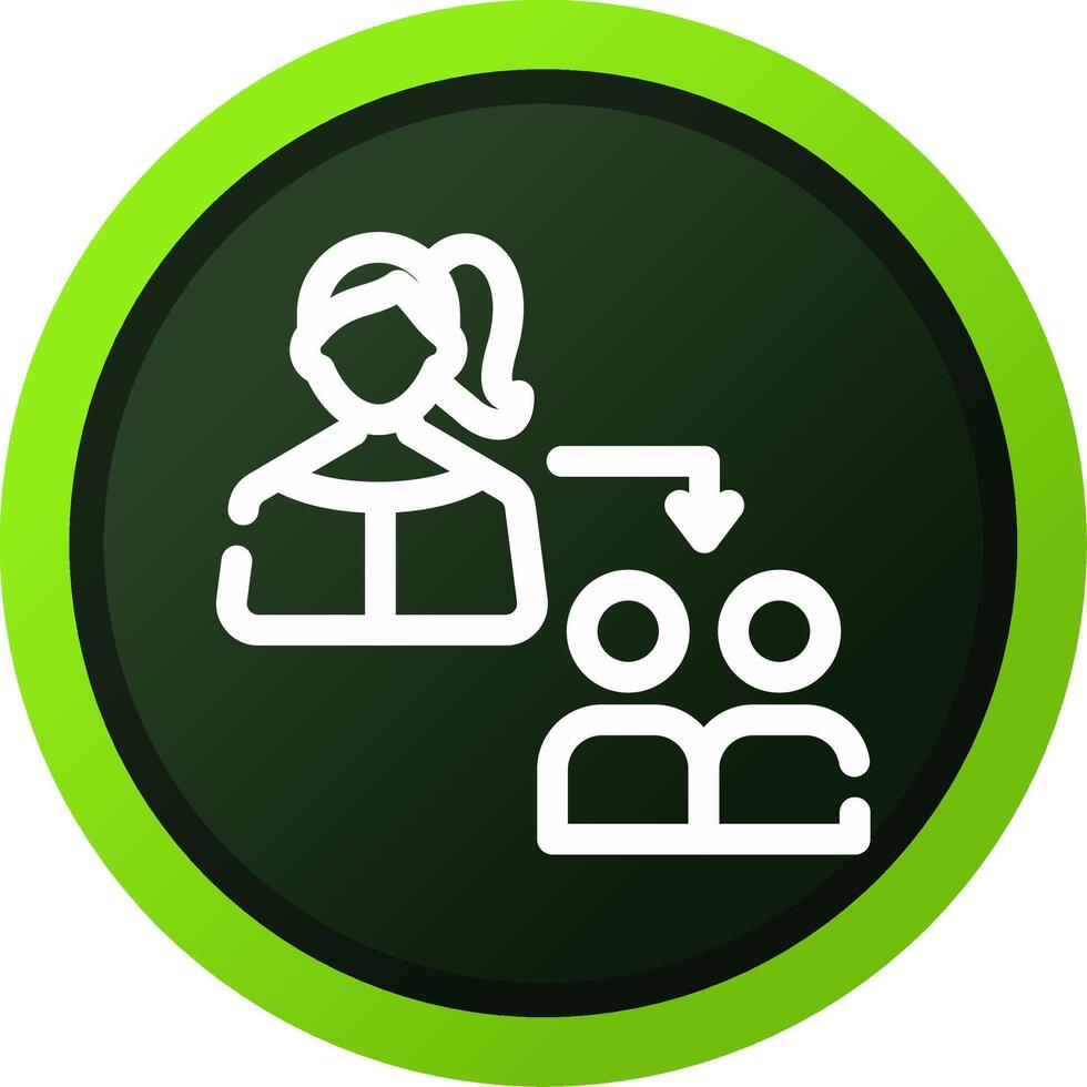 Coaching Creative Icon Design vector
