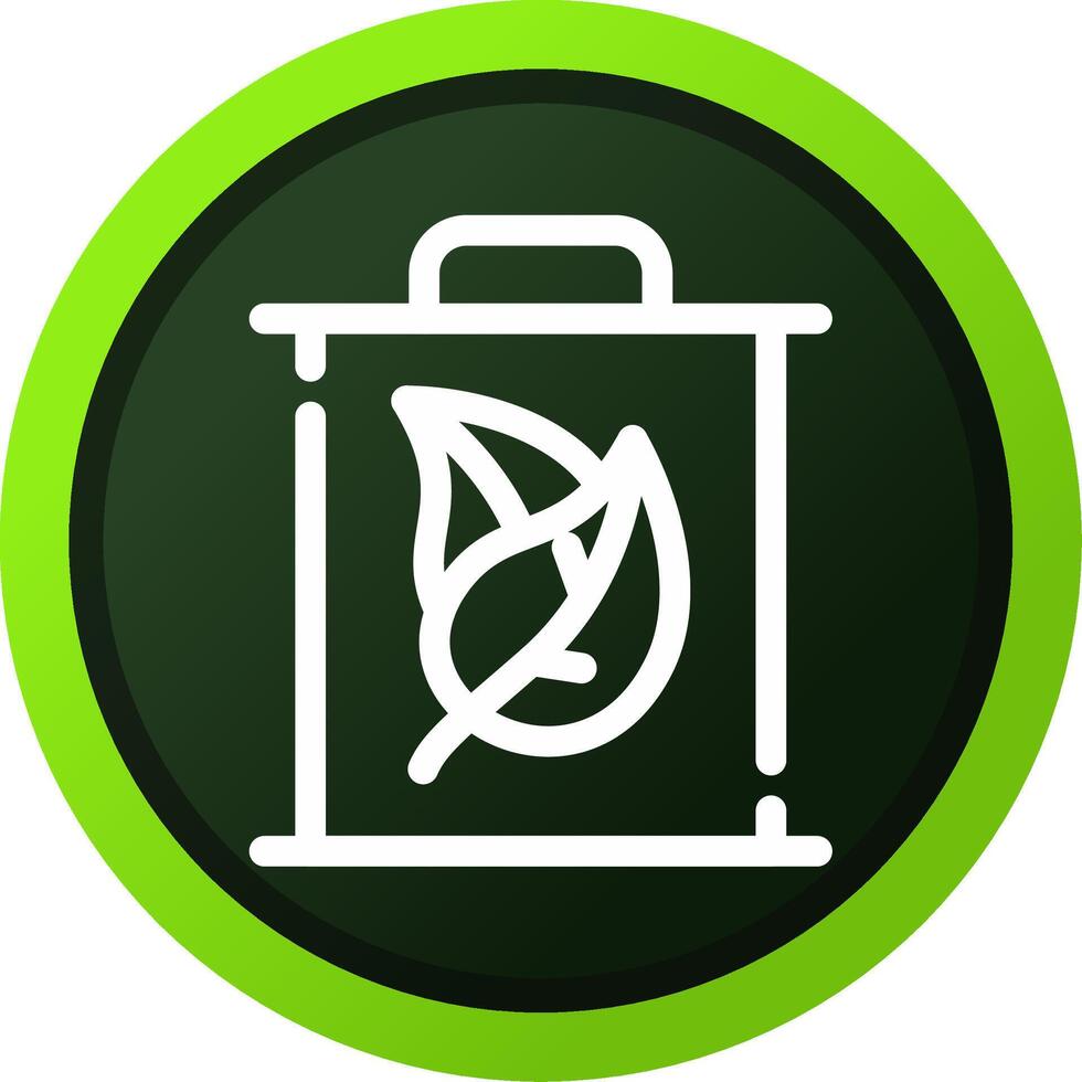 Biofuel Creative Icon Design vector