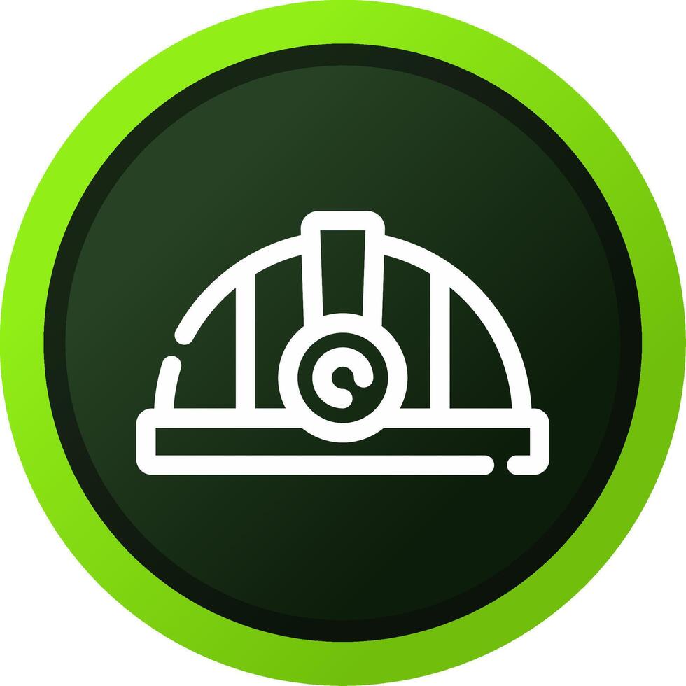 Helmet Creative Icon Design vector