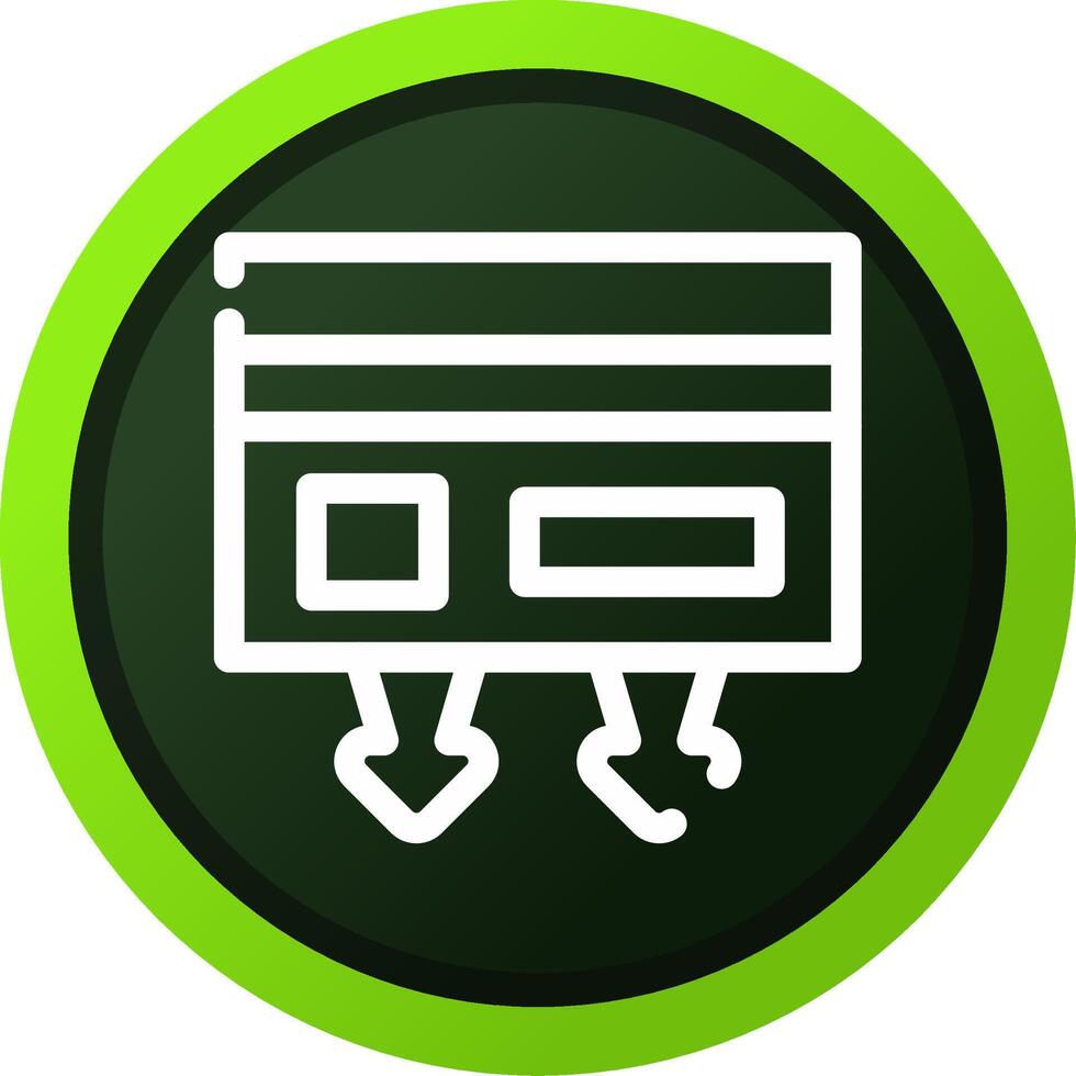 Cash Withdrawal Creative Icon Design vector