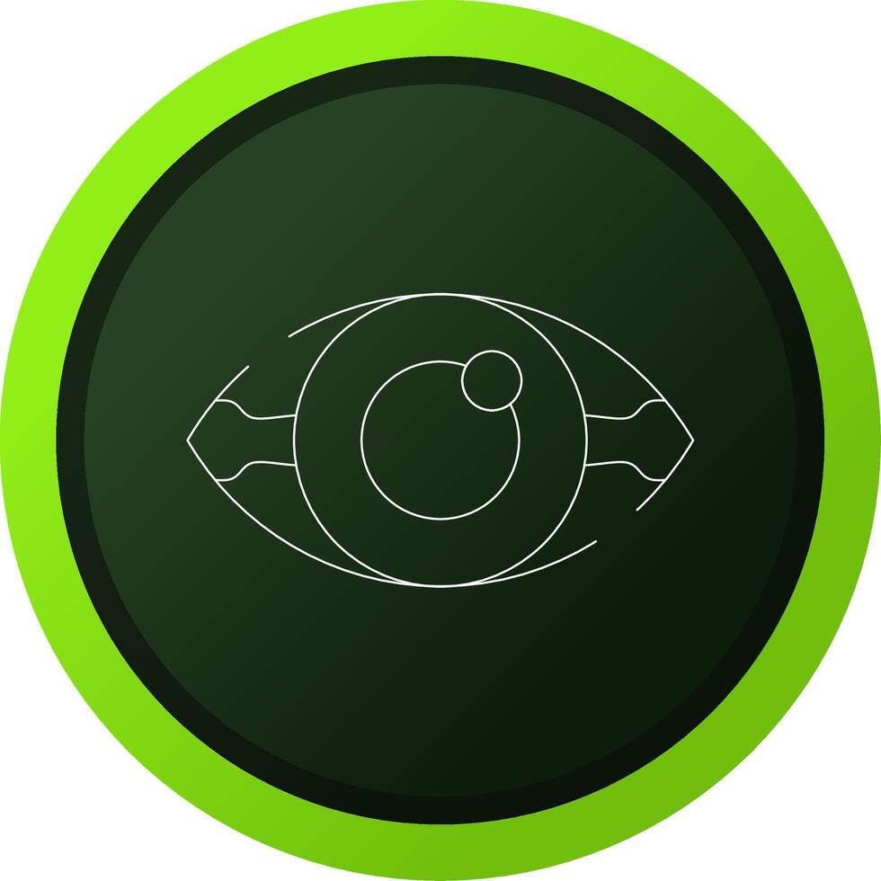 Cataract Creative Icon Design vector