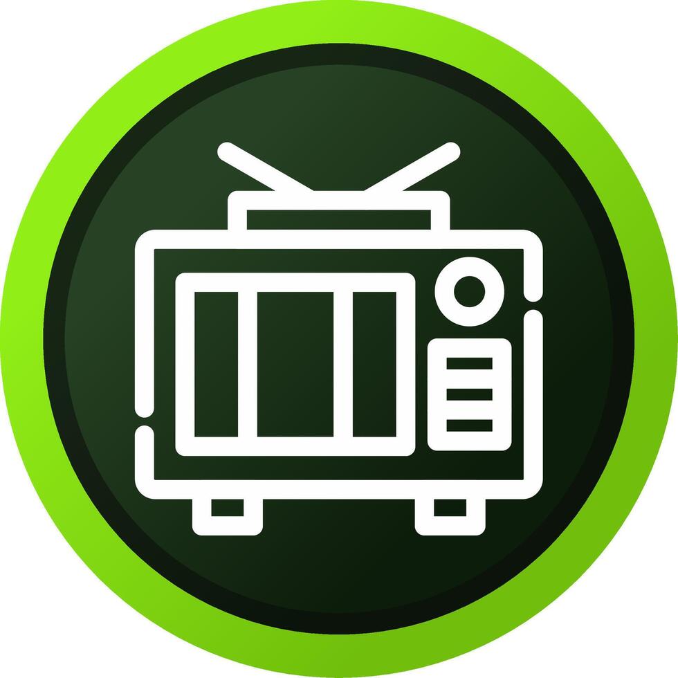 Tv Creative Icon Design vector