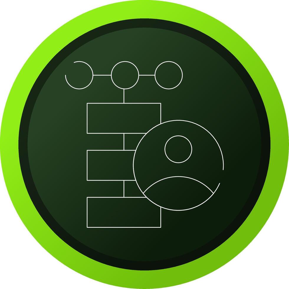 Client Database Creative Icon Design vector