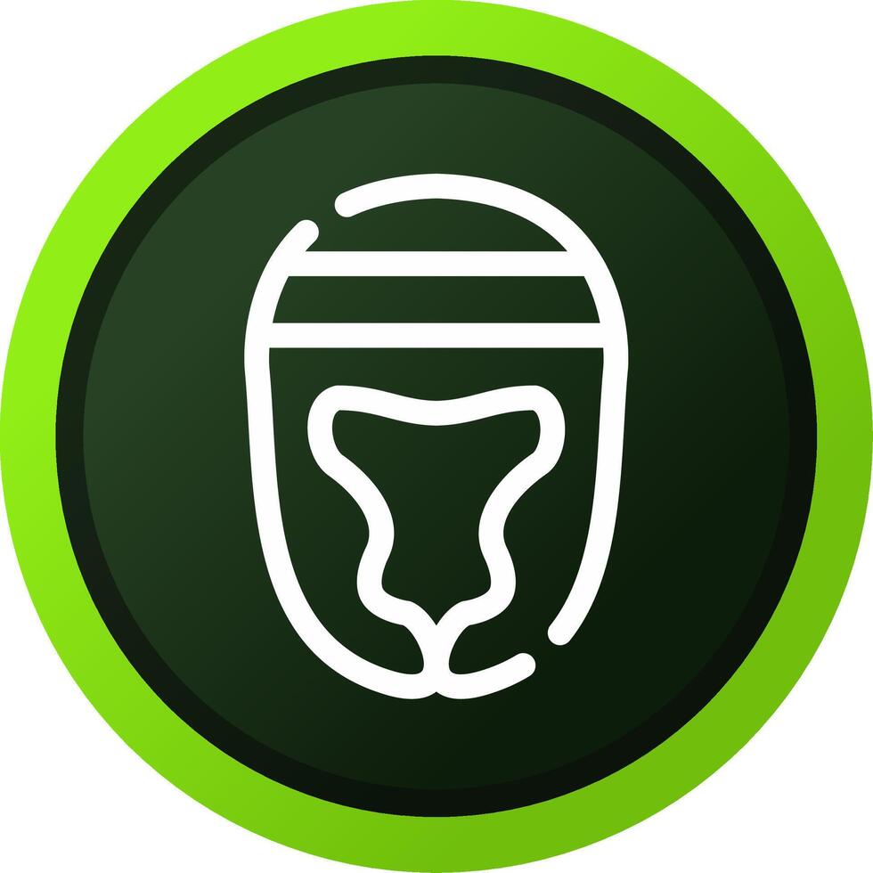 Helmet Creative Icon Design vector