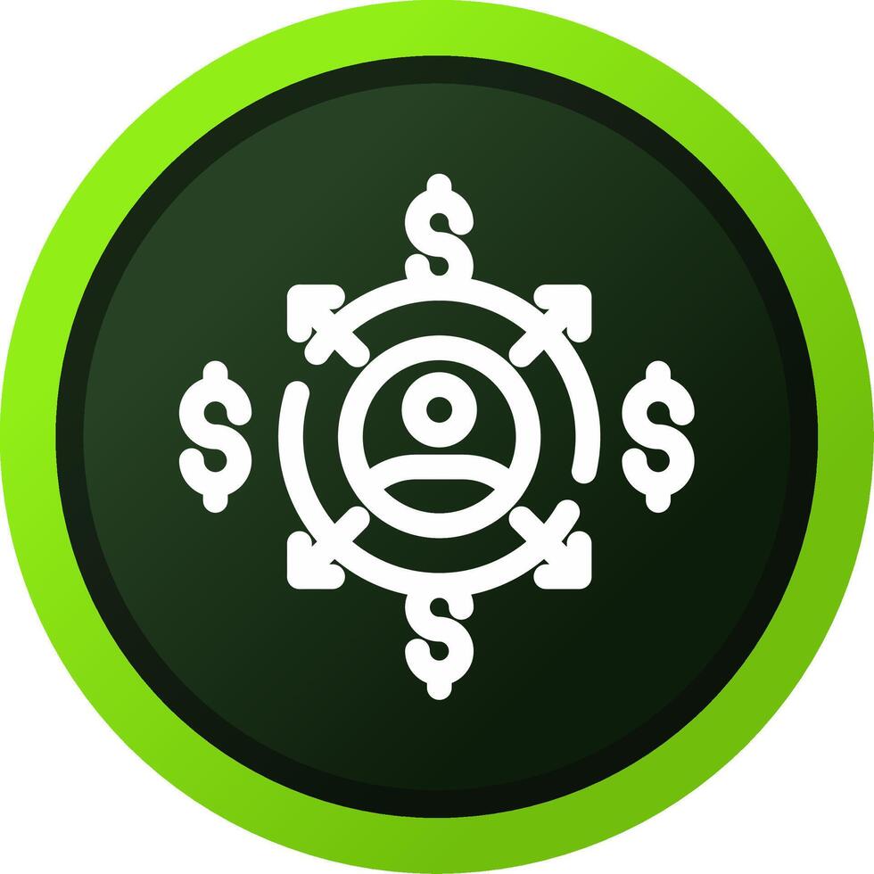 Affiliate Marketing Creative Icon Design vector