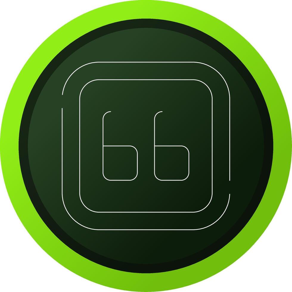 Quotation Creative Icon Design vector