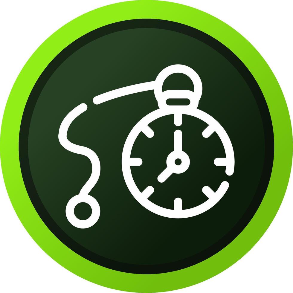 diseño de icono creativo de reloj de bolsillo vector