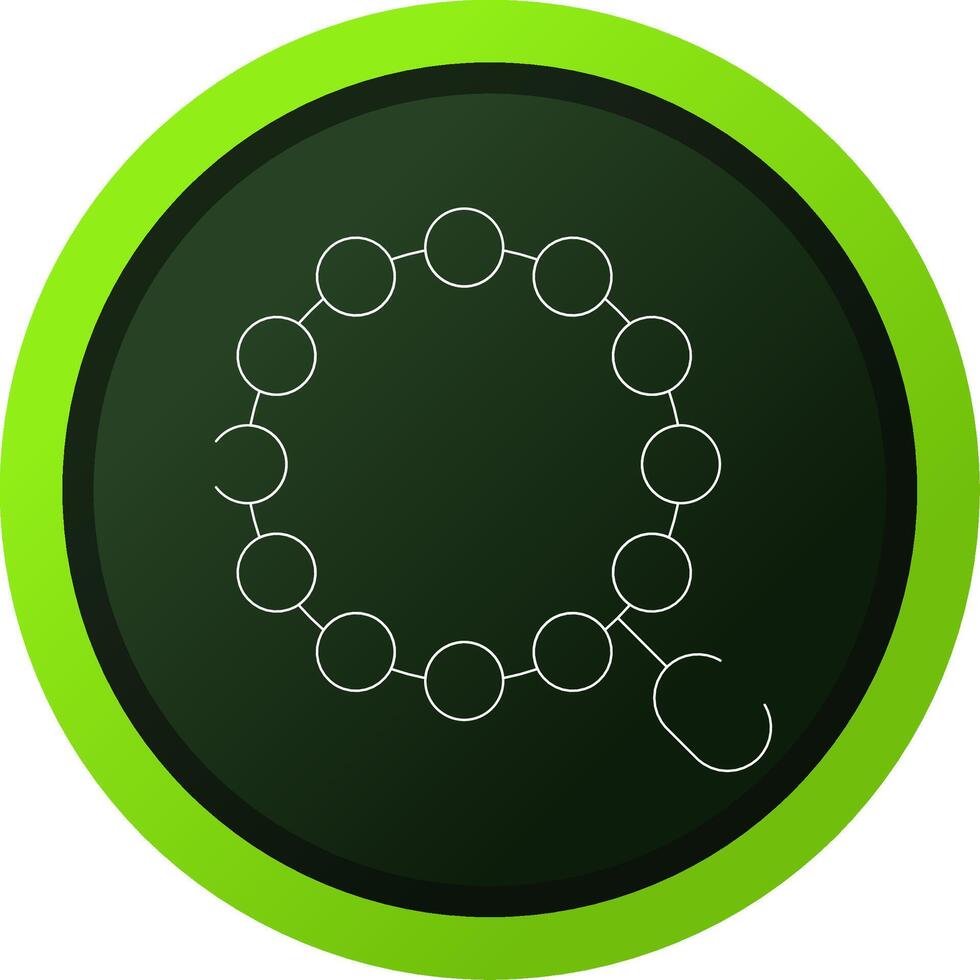 Beads Creative Icon Design vector