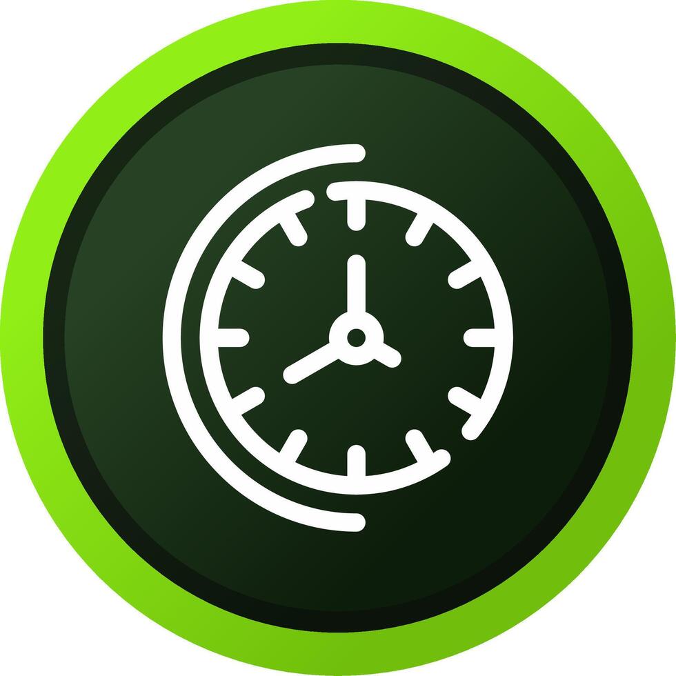 Timing Creative Icon Design vector