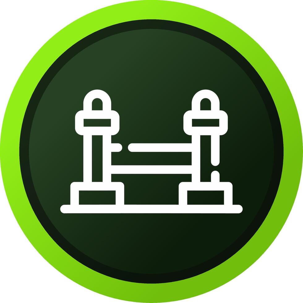 Stanchion Creative Icon Design vector