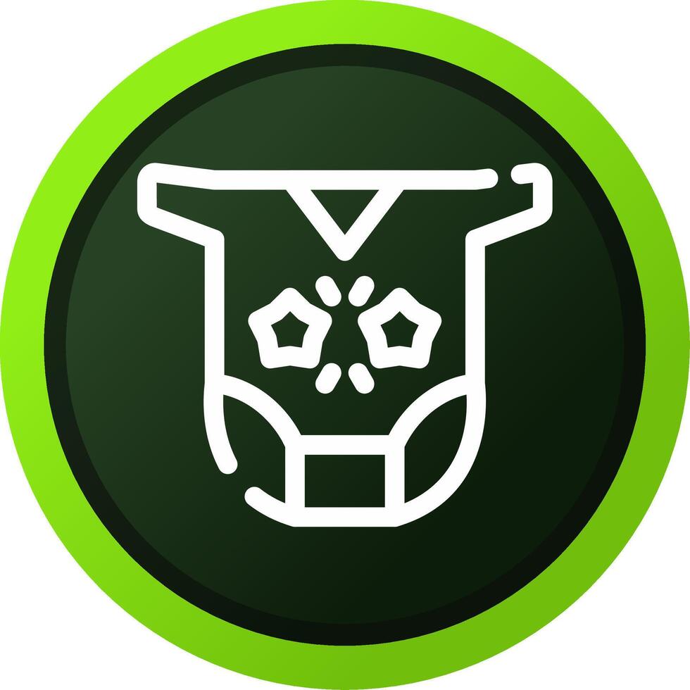 Baby Clothes Creative Icon Design vector