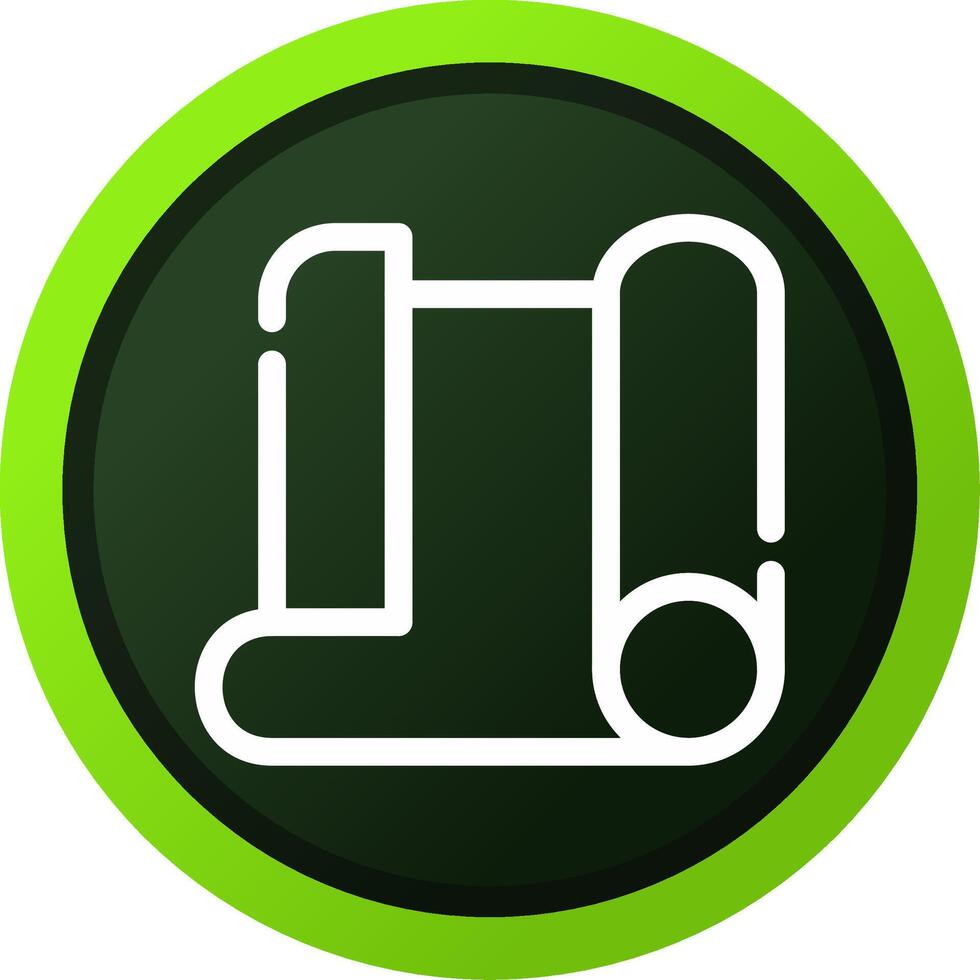 Paper Roll Creative Icon Design vector
