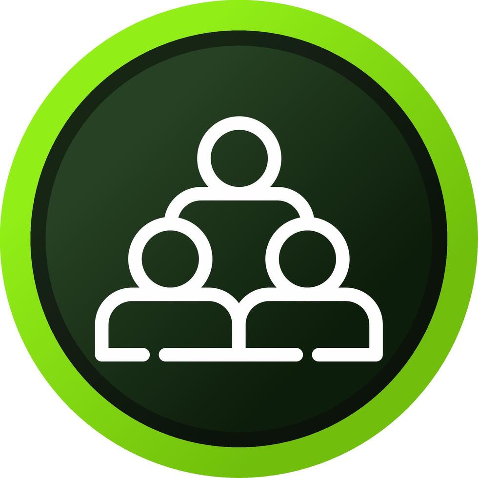 Audience Creative Icon Design vector