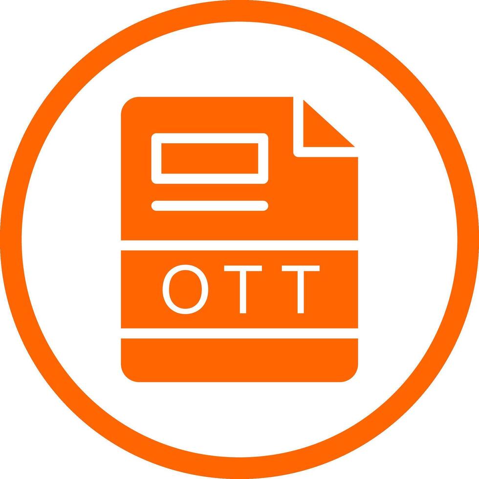 OTT Creative Icon Design vector
