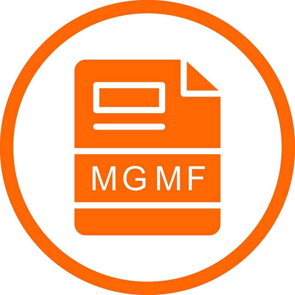 MGMF Creative Icon Design vector