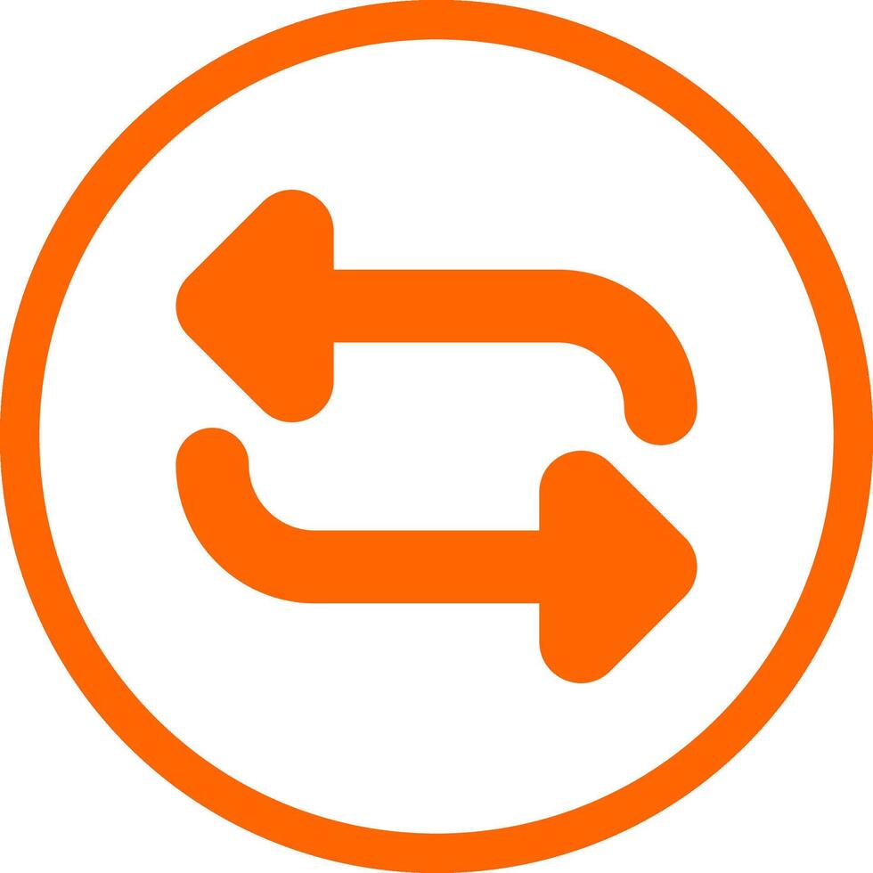 Arrows Repeat Creative Icon Design vector
