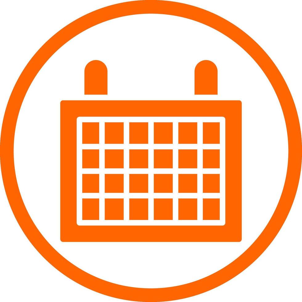 Calendar Creative Icon Design vector