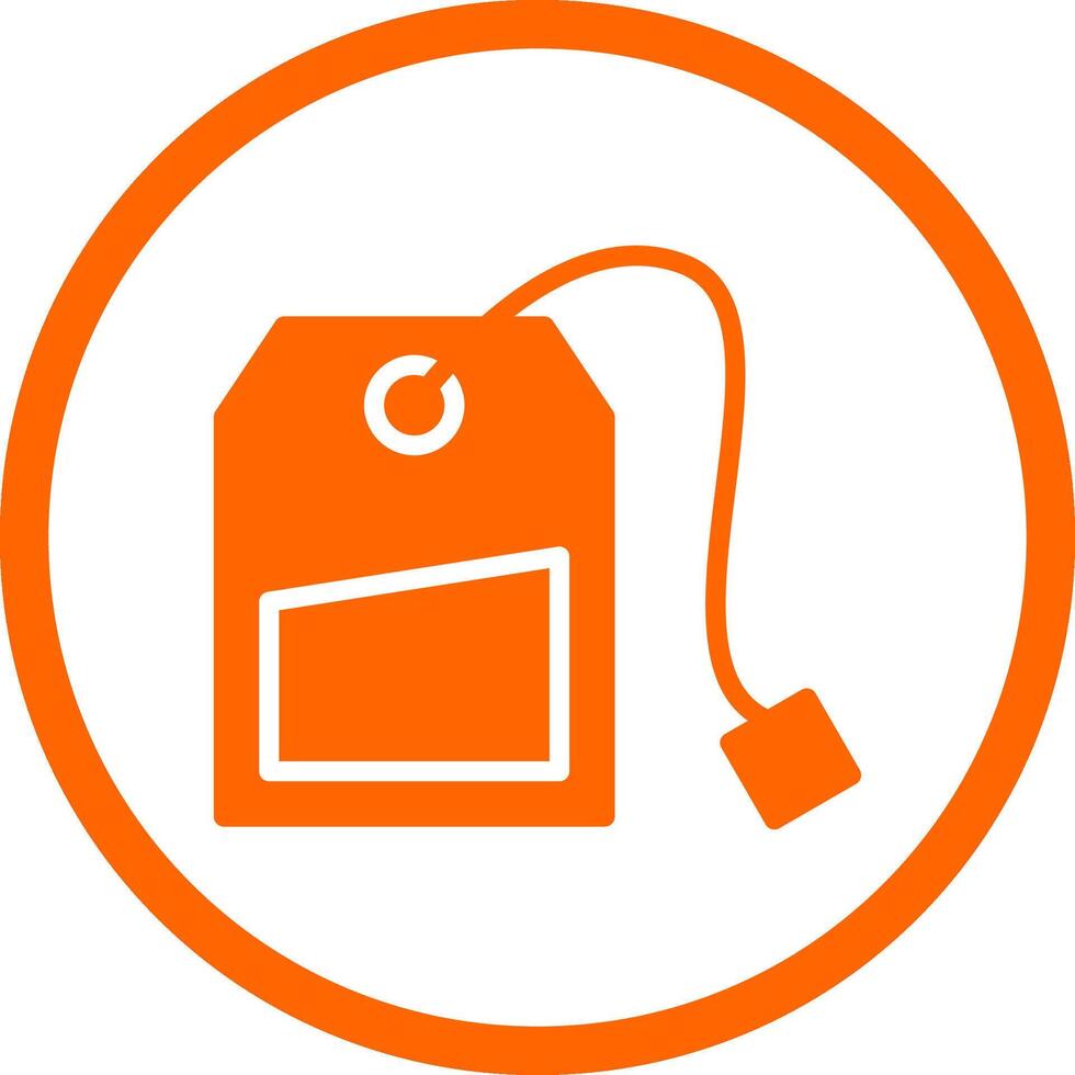 Tea Bag Creative Icon Design vector