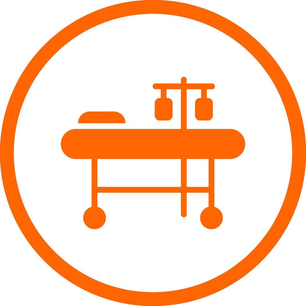 Stretcher Creative Icon Design vector